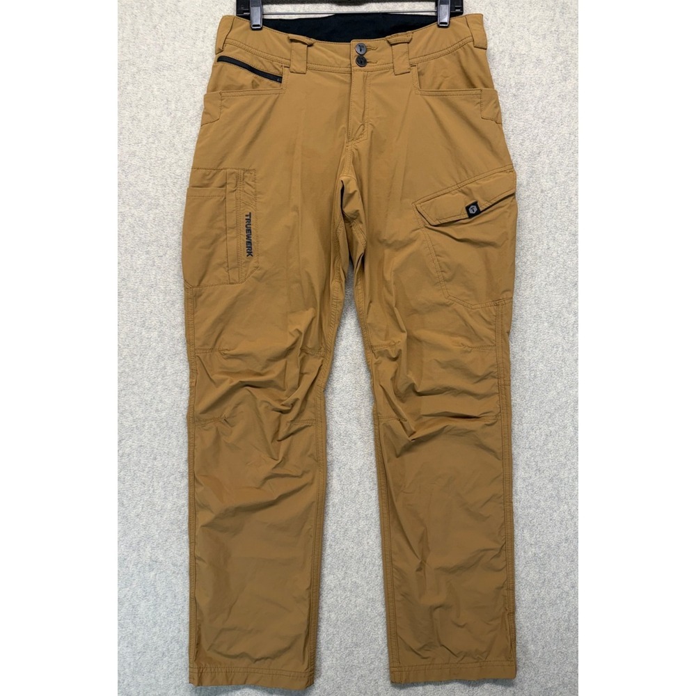 Truewerk T1 Werkpant Womens Work Pants Sand Brown Hot Weather Performance 10x32